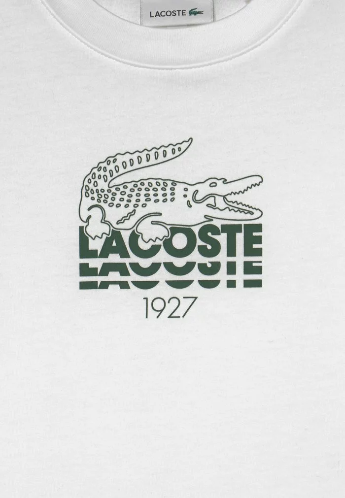 Lacoste T-shirt Imprimé - White 3 Lacoste T-shirt Imprimé - White – Image 3