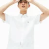 Lacoste MANCHES COURTES - Chemise - Blanc