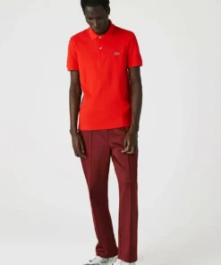 Lacoste KORTE MOUW - Polo - Rouge