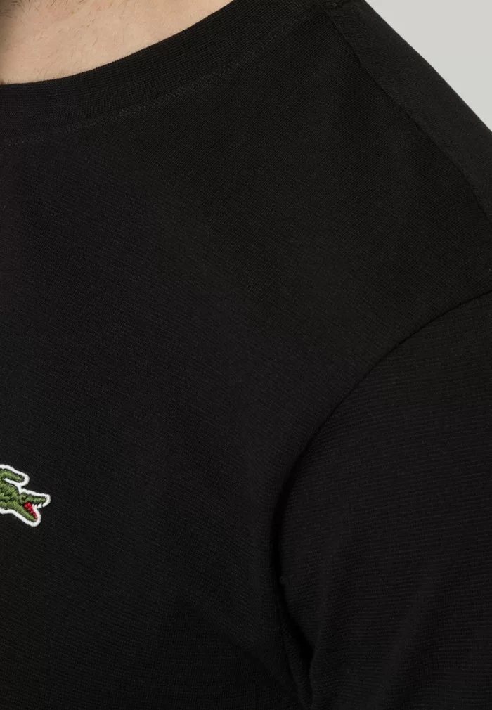 Lacoste T-shirt Basique - Black 7 Lacoste T-shirt Basique - Black – Image 7
