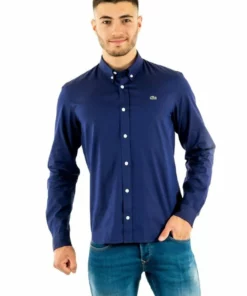 Lacoste Chemise - Bleu