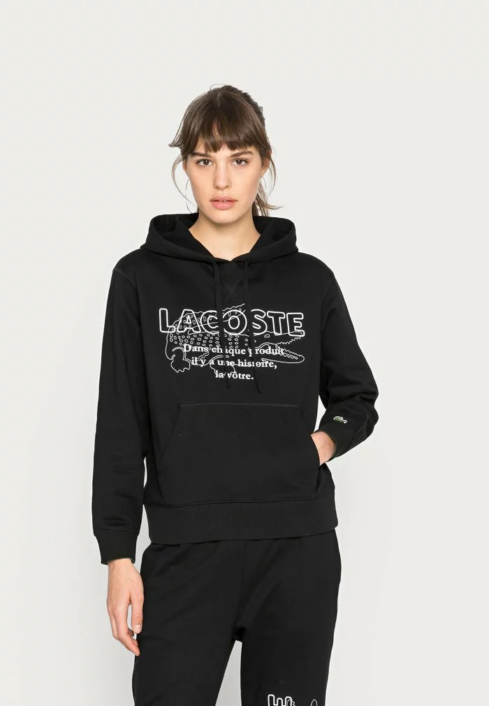 Lacoste Sweatshirt - Black 1 Lacoste Sweatshirt - Black