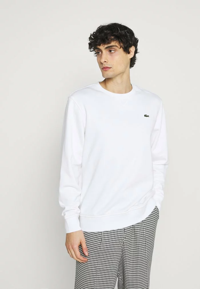 Lacoste Sweatshirt - Blanc 1 Lacoste Sweatshirt - Blanc