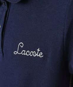 Lacoste Polo - Bleu Marine / Blanc -Lacoste Soldes Magasin 622c7345efba4dfb8711c5aa9dcae460