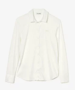 Lacoste Chemisier - Blanc 11 Lacoste Chemisier - Blanc -Lacoste Soldes Magasin 62695debb4374613a699d26124beb97f