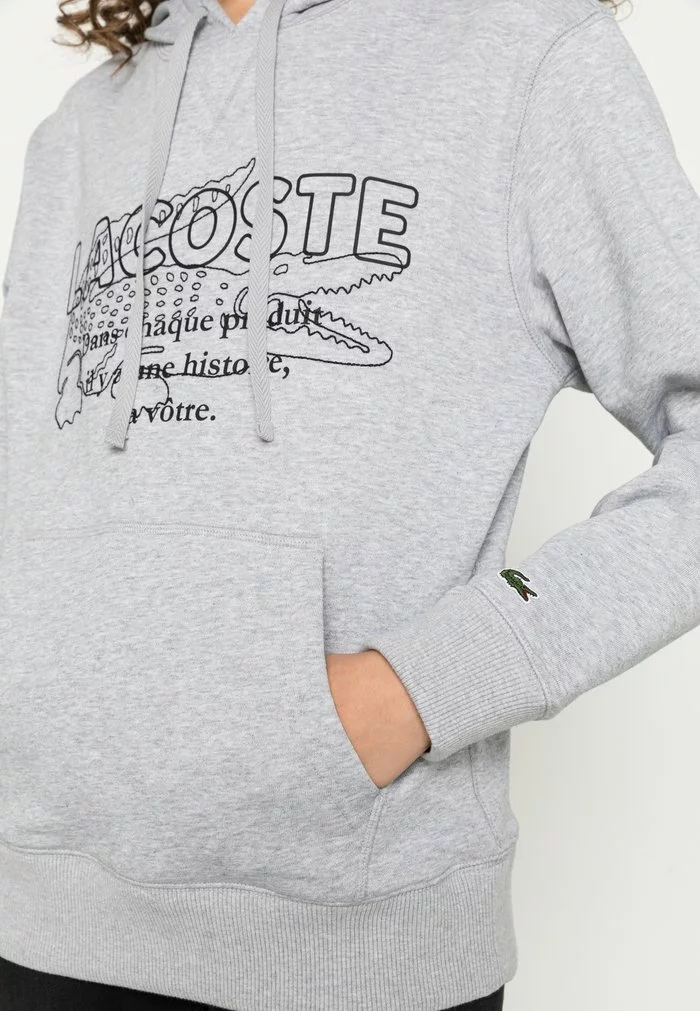 Lacoste Sweatshirt - Gris Chine 5 Lacoste Sweatshirt - Gris Chine – Image 5