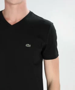 Lacoste T-shirt Basique - Black 8 Lacoste T-shirt Basique - Black -Lacoste Soldes Magasin 62eb54bbc35d440ab094d22836fc55db