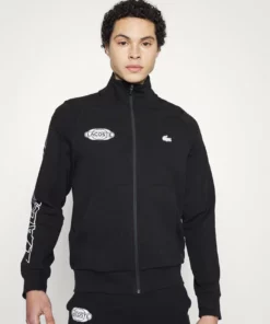 Lacoste EXCLUSIVE - Sweat à Capuche Zippé - Black