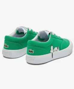 LACOSTE X PEANUTS - Baskets Basses - Grn/wht -Lacoste Soldes Magasin 63f173bae47545b98b65e86e33bd71da