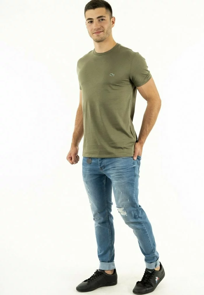 Lacoste T-shirt Basique - Vert 2 Lacoste T-shirt Basique - Vert – Image 2