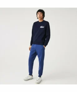 Lacoste Pantalon De Survêtement - Bleu Chine