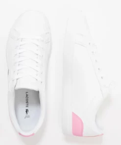 Lacoste LEROND - Baskets Basses - White/light Pink