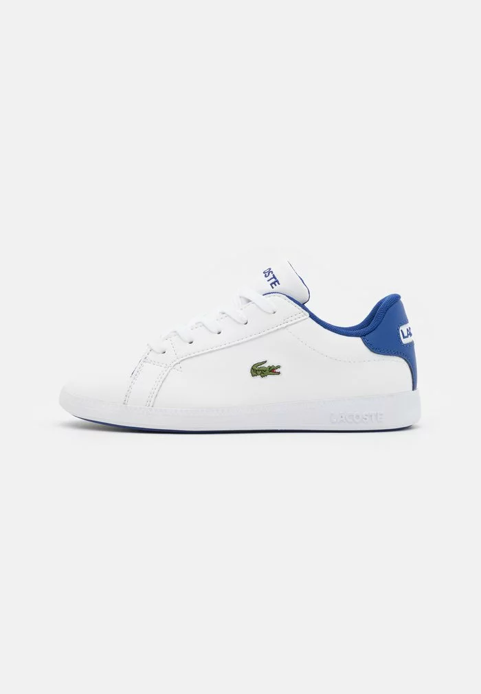 Lacoste GRADUATE - Baskets Basses - White/blue 1 Lacoste GRADUATE - Baskets Basses - White/blue