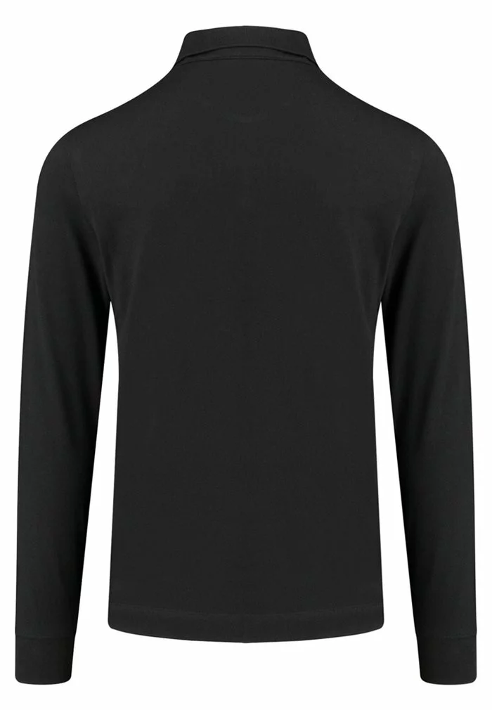 Lacoste HERREN POLOSHIRT REGULAR FIT LANGARM - Polo - Black 2 Lacoste HERREN POLOSHIRT REGULAR FIT LANGARM - Polo - Black – Image 2