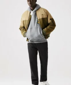 Lacoste Blouson Bomber - Vert/kaki/beige/orange