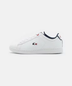 Lacoste CARNABY EVO - Baskets Basses - White/navy/red