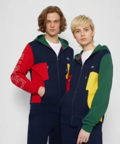 Lacoste UNISEX - Sweat à Capuche Zippé - Navy Blue/red/green/broom 9 Lacoste UNISEX - Sweat à Capuche Zippé - Navy Blue/red/green/broom -Lacoste Soldes Magasin 6600537a65bd4732a89a96241c19e413