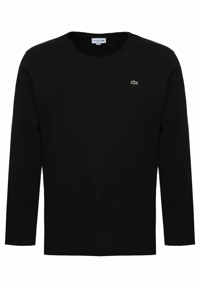 Lacoste T-shirt à Manches Longues - Black 4 Lacoste T-shirt à Manches Longues - Black – Image 4