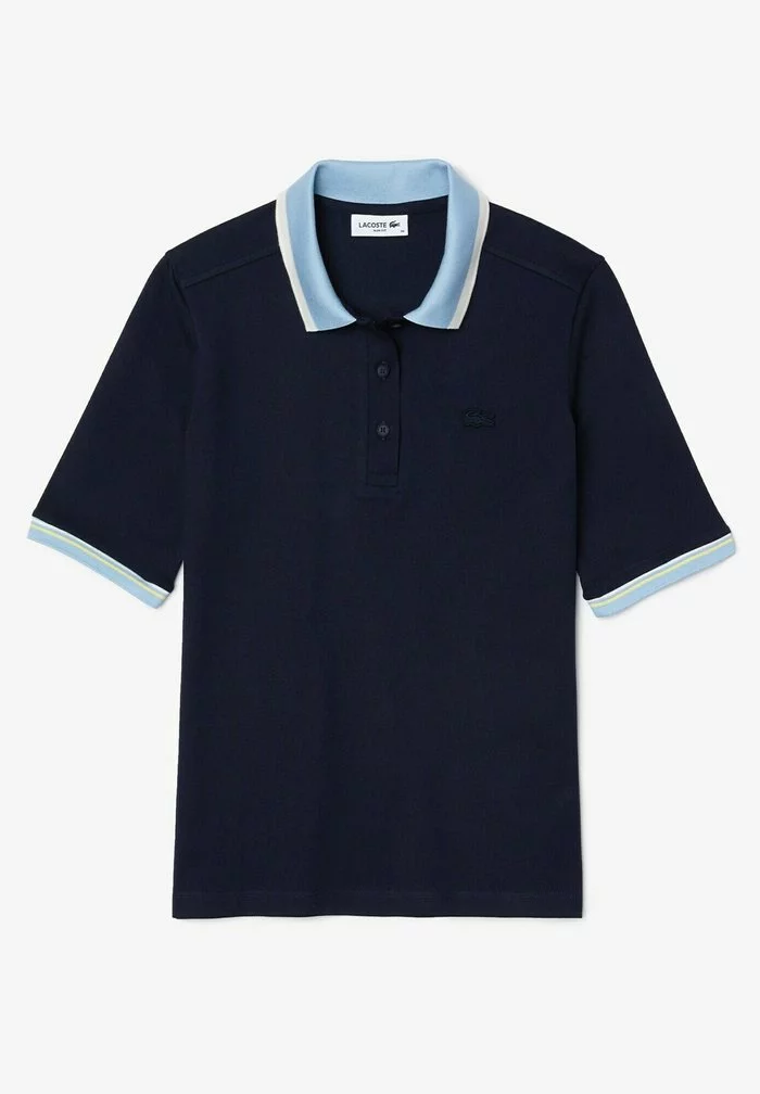 Lacoste KORTE MOUW - Polo - Bleu Marine/blanc/bleu Clair 5 Lacoste KORTE MOUW - Polo - Bleu Marine/blanc/bleu Clair – Image 5