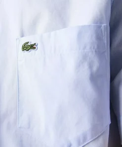 Lacoste HEMD KORTE - Chemise - Bleu -Lacoste Soldes Magasin 67c2ef5788e84bad9a0e5724487c47ec