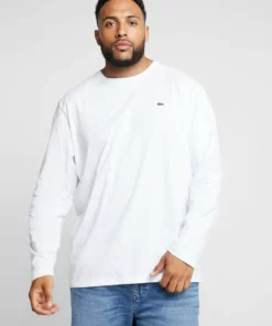 Lacoste T-shirt à Manches Longues - White