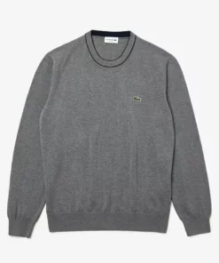 Lacoste Pullover - Gris Chine Bleu Marine