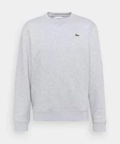 Lacoste Sweatshirt - Silver Chine/elephant Grey -Lacoste Soldes Magasin 69580b3ecdbd427c956ab773dc3531d9