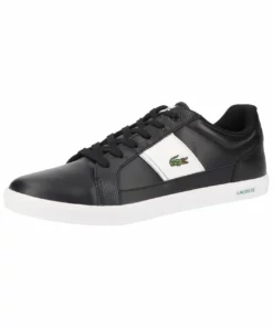 Lacoste Baskets Basses - Blk/wht 9 Lacoste Baskets Basses - Blk/wht -Lacoste Soldes Magasin 69bf00143e204d4fb98d2926241304ad