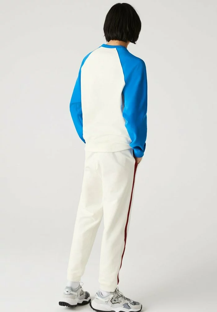 Lacoste Pantalon De Survêtement - Blanc/rouge/bleu 3 Lacoste Pantalon De Survêtement - Blanc/rouge/bleu – Image 3