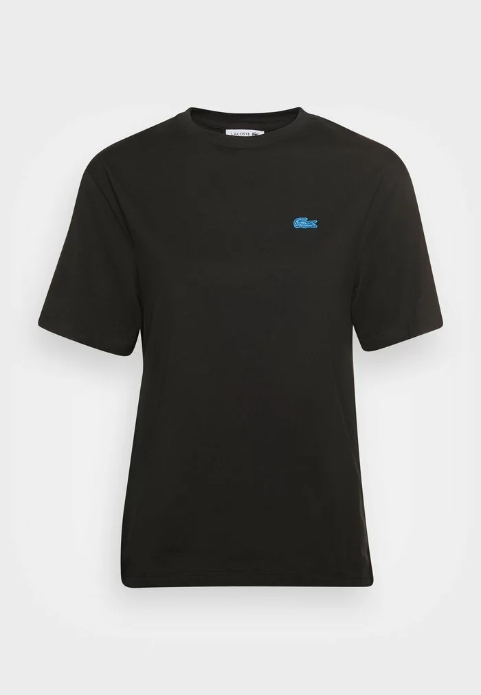 Lacoste EXCLUSIVE - T-shirt Basique - Black 4 Lacoste EXCLUSIVE - T-shirt Basique - Black – Image 4