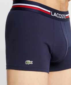 Lacoste 3 PACK - Shorty - Navy Blue/white 9 Lacoste 3 PACK - Shorty - Navy Blue/white -Lacoste Soldes Magasin 6b4aa26771224d7b90c0043d392b673e