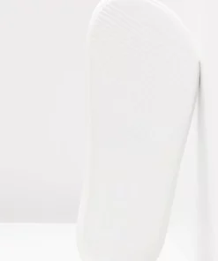 Lacoste CROCO SLIDE - Sandales De Bain - White -Lacoste Soldes Magasin 6b64526d8c894210b7eae735fc03ff0a