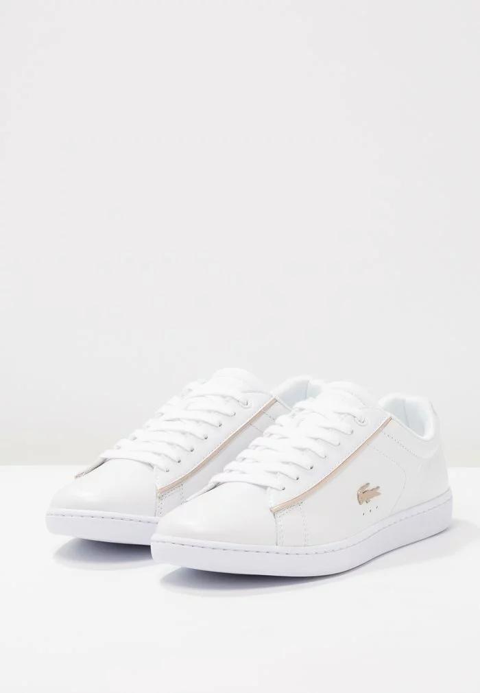 Lacoste CARNABY EVO 118 6 SPW - Baskets Basses - White/gold 4 Lacoste CARNABY EVO 118 6 SPW - Baskets Basses - White/gold – Image 4
