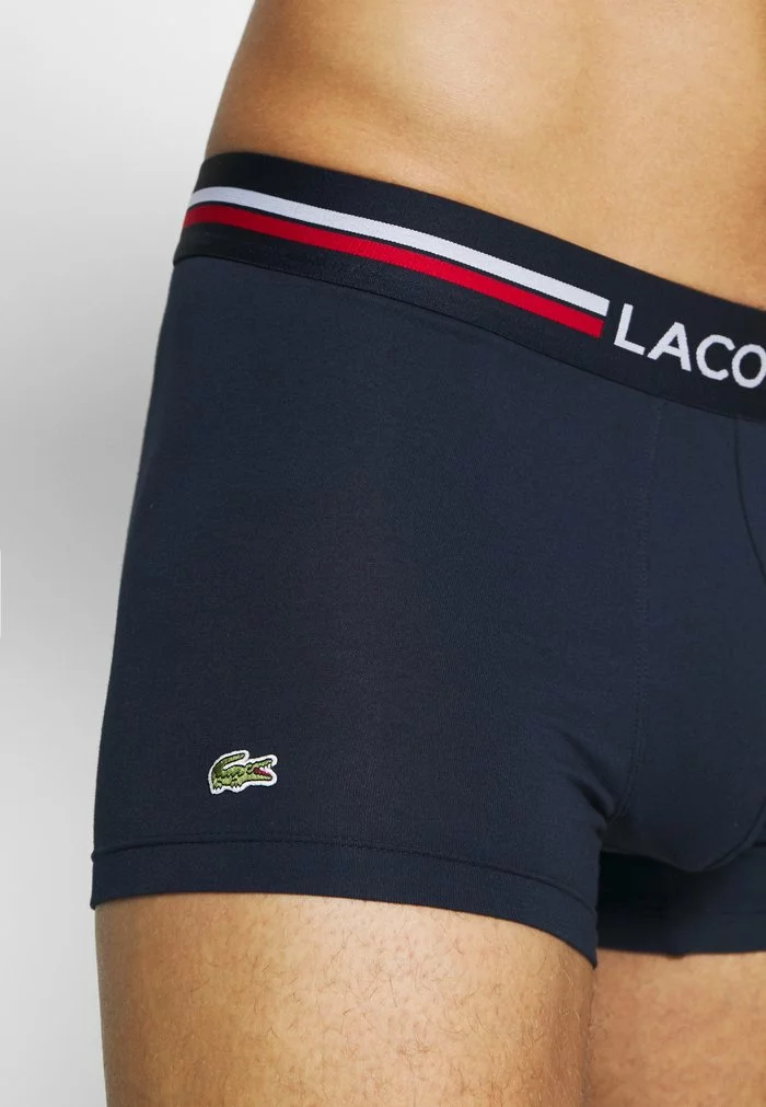 Lacoste 3 PACK - Shorty - Marine/argent Chine/rouge 6 Lacoste 3 PACK - Shorty - Marine/argent Chine/rouge – Image 6