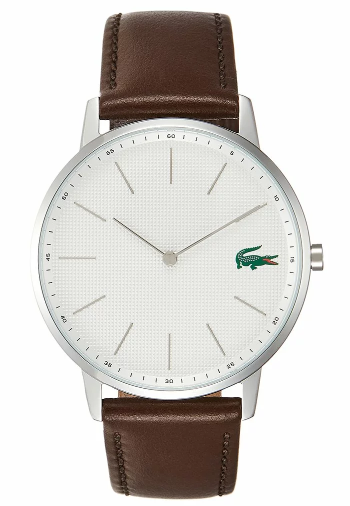 Lacoste MOON - Montre - Silver-coloured/brown 3 Lacoste MOON - Montre - Silver-coloured/brown – Image 3