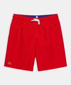 Lacoste Short De Bain - Fireman/cosmic