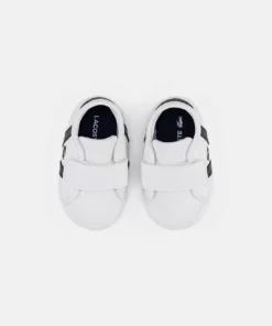 Lacoste SIDELINE CRIB CUB - Chaussons Pour Bébé - White/navy 9 Lacoste SIDELINE CRIB CUB - Chaussons Pour Bébé - White/navy -Lacoste Soldes Magasin 6d9f0002623c4fd0ab5dbdb0745d26ee