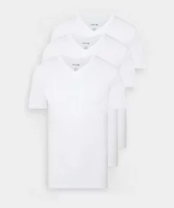 Lacoste 3 PACK - Caraco - Blanc -Lacoste Soldes Magasin 6e43a9662c1b40cd9ba6eca9e12af4cd