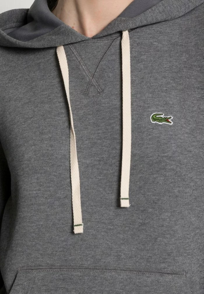 Lacoste Sweat à Capuche - Heather Lead 5 Lacoste Sweat à Capuche - Heather Lead – Image 5