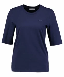 Lacoste T-shirt Basique - Navy Blue 10 Lacoste T-shirt Basique - Navy Blue -Lacoste Soldes Magasin 6eec9f822b694dafa92f8fd7d7ad63fe