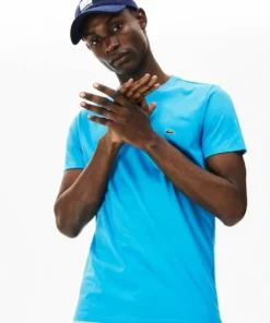Lacoste T-shirt Basique - Turquoise