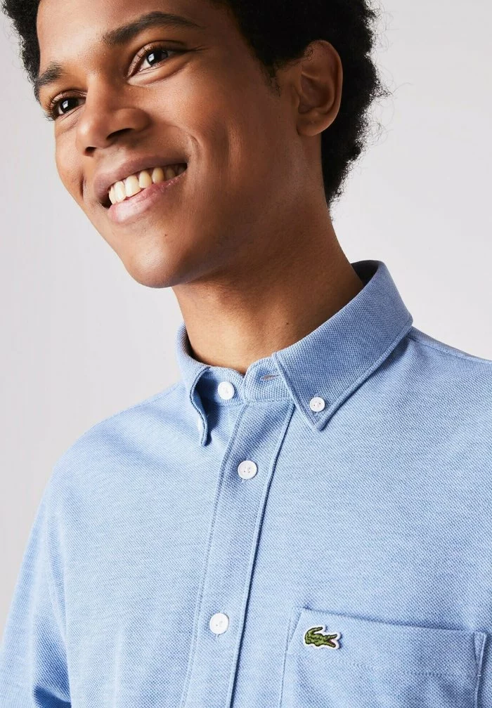 Lacoste LANGARM - Chemise - Bleu 3 Lacoste LANGARM - Chemise - Bleu – Image 3