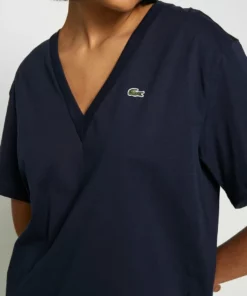 Lacoste T-shirt Basique - Navy Blue 9 Lacoste T-shirt Basique - Navy Blue -Lacoste Soldes Magasin 717a2e529e484ea4ac35a513f09e0cb1