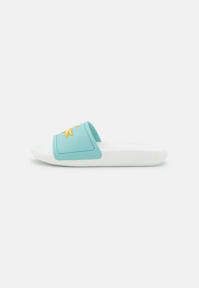 Lacoste SLIDE - Mules - Turquoise/light Blue 2 Lacoste SLIDE - Mules - Turquoise/light Blue – Image 2