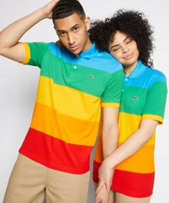 Lacoste POLAROID UNISEX - Polo - Fiji/malachite/gypsum/orpiment/corrida