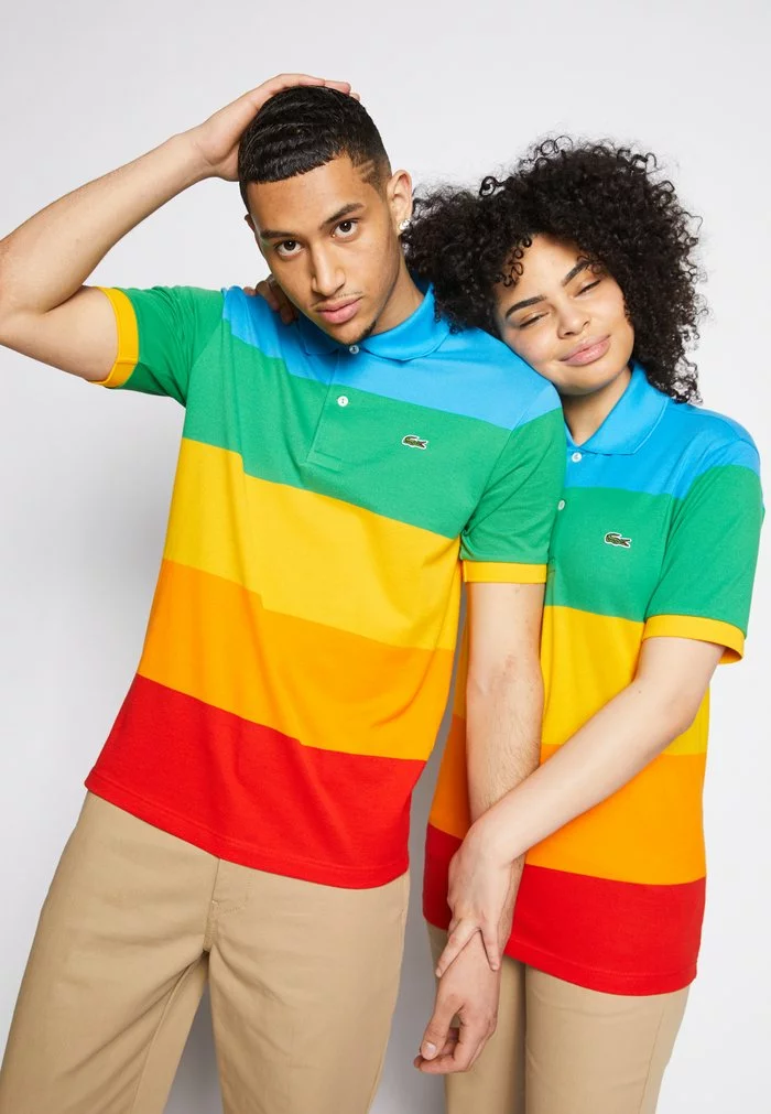 Lacoste POLAROID UNISEX - Polo - Fiji/malachite/gypsum/orpiment/corrida 1 Lacoste POLAROID UNISEX - Polo - Fiji/malachite/gypsum/orpiment/corrida