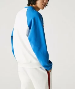 Lacoste Sweatshirt - Blanc Bleu Rouge 8 Lacoste Sweatshirt - Blanc Bleu Rouge -Lacoste Soldes Magasin 73432b116f3b4c5ca469d03b373e0b26