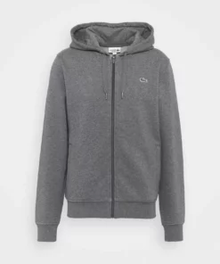 Lacoste PLUS - Sweat à Capuche Zippé - Pitch Chine/graphite Sombre -Lacoste Soldes Magasin 7346f79dddfb45ad90b91382b509d400