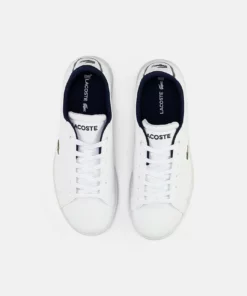 Lacoste CARNABY - Baskets Basses - White Navy -Lacoste Soldes Magasin 74e08e42dc7d44ec8102e148ad99967a