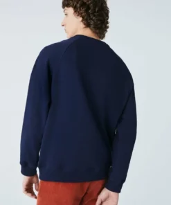 Lacoste Sweatshirt - Bleu Marine Rouge Bleu -Lacoste Soldes Magasin 751fdfad6cc24ed98fe826a794113561